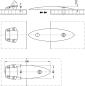Preview: Tischplattenverbinder, Tischplatten trennbar, silberfarben, Bauhöhe: ca. 18mm
